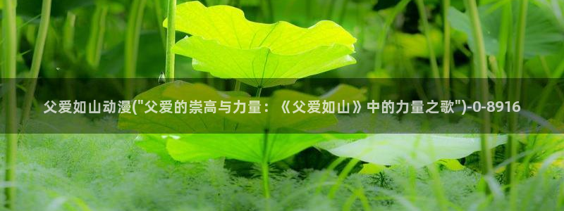 死亡笔记动漫：父爱如山动漫(\