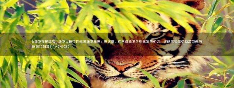 双男主动漫